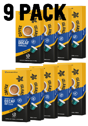 Bundle Κάψουλες Αλουμινίου Espresso Decaf (10 τεμ x 9)