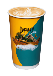 Cappuccino Latte Single Estate 16oz