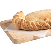 Χειροποίητο calzone αλλαντικών