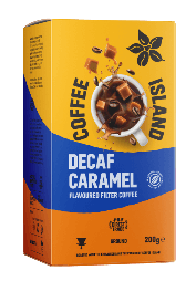 Filter Flavoured Decaf Caramel Prepacked 200g