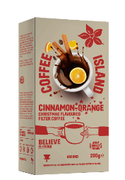 Filter Flavoured Cinnamon & Orange Prepacked 200g