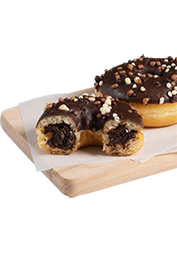 Γεμιστό choco donut