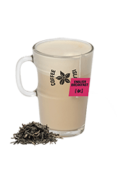 Hot Tea Oat Latte English Breakfast 12oz