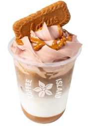 Iced Biscoff Latte