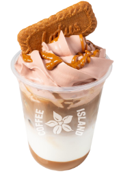 Iced Biscoff Latte Microfarm