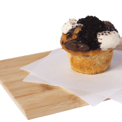 Instacake triple chocolate με μπισκότο