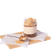 Cheesecake speculoos crumble