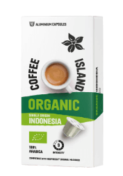 Κάψουλες Αλουμινίου Espresso Indonesia Organic (10 τεμ)