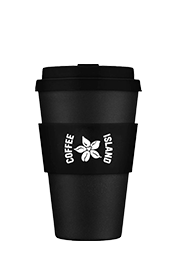 Κούπα Επαναχρησιμοποιήσιμη Μαύρη 16oz