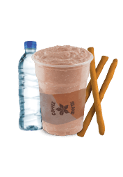 Iced Chocolate 16oz & Bread Sticks 60g & Water 500ml
