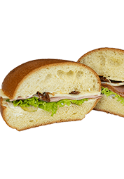 Mini brioche με μορταδέλα Αλεξάνδρειας