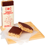 Μπάρα βρώμης flapjack με πορτοκάλι και γεύση σοκολάτα