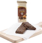 Oat bar with cocoa and hazelnut 60g