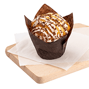 Muffin caramel toffee