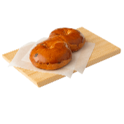 Tsoureki with chocolate pieces