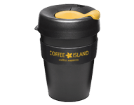 Πλαστική Κούπα Keep Cup Μαύρη 12oz