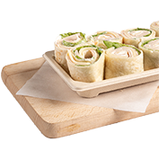 Tortilla rolls turkey