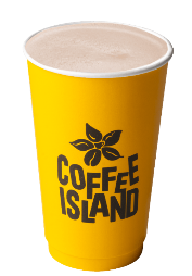 Hot No added sugar chocolate beverage Large