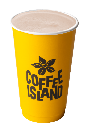 Hot No added sugar chocolate beverage Large
