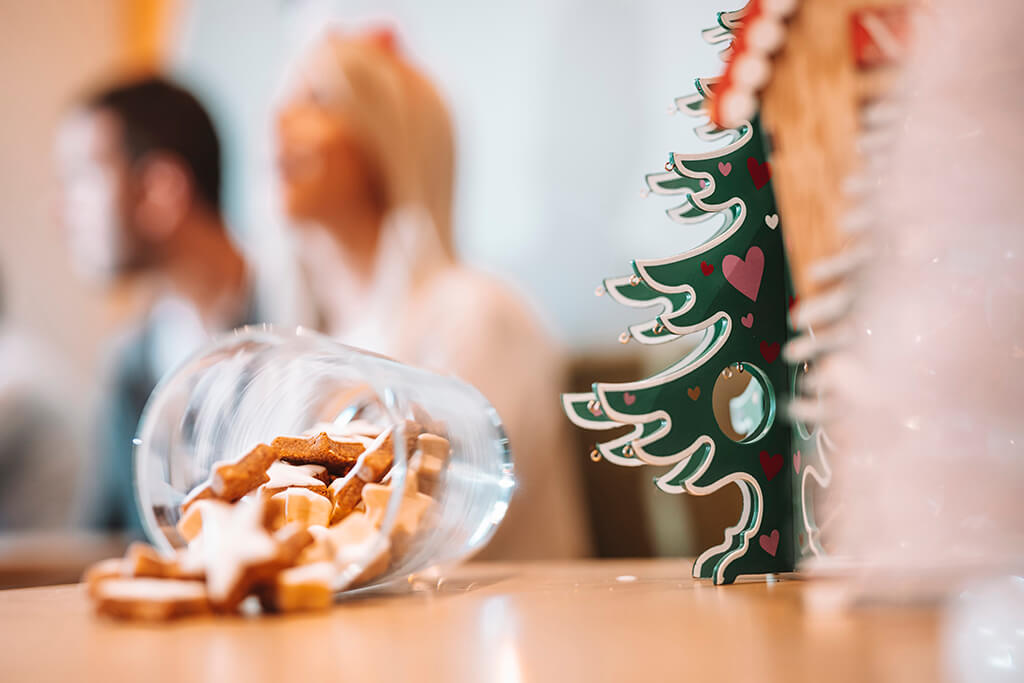 Christmas star cookies by Coffee Island