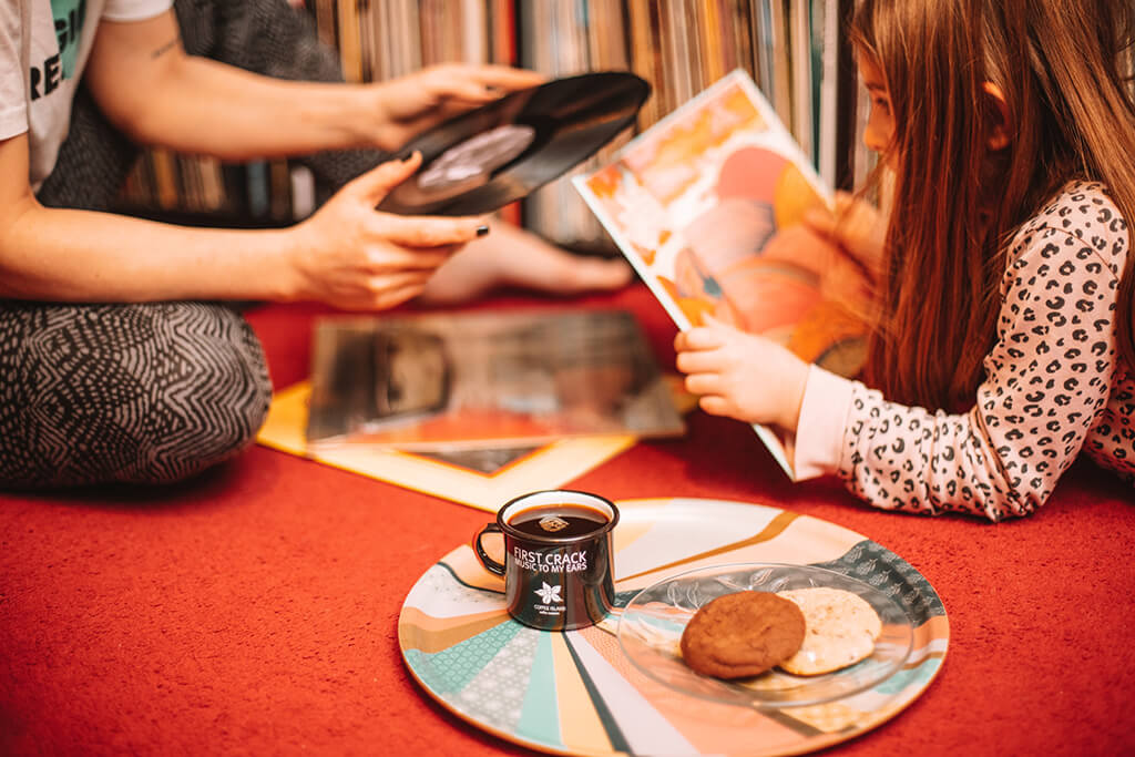 People enjoying their Coffee Island coffee at home.