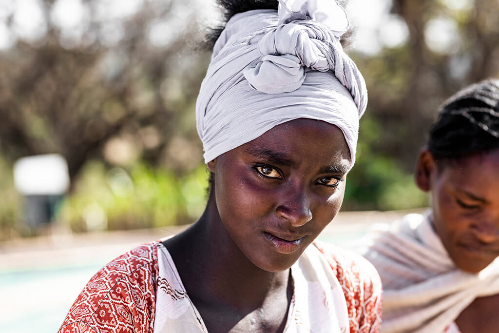 Coffee Island International Women's Day, Ethiopian woman. 