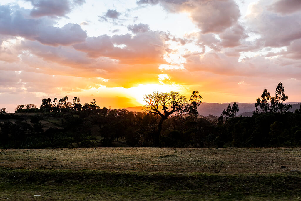 A beautiful landscape photo from Ethiopia.