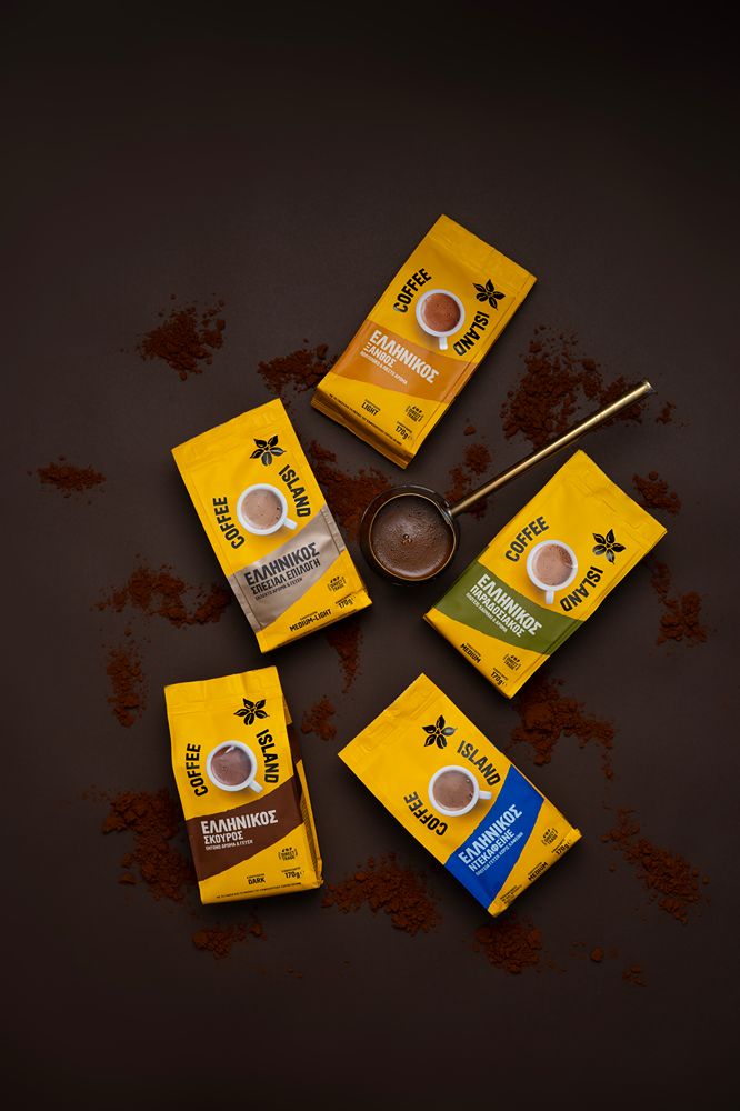 ελληνικοί καφέδες coffee island